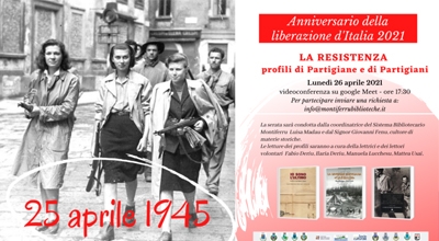 Sistema bibliotecario Montiferru: La Resistenza: profili di Partigiane e di Partigiani