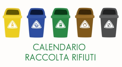 Nuovo calendario raccolta differenziata